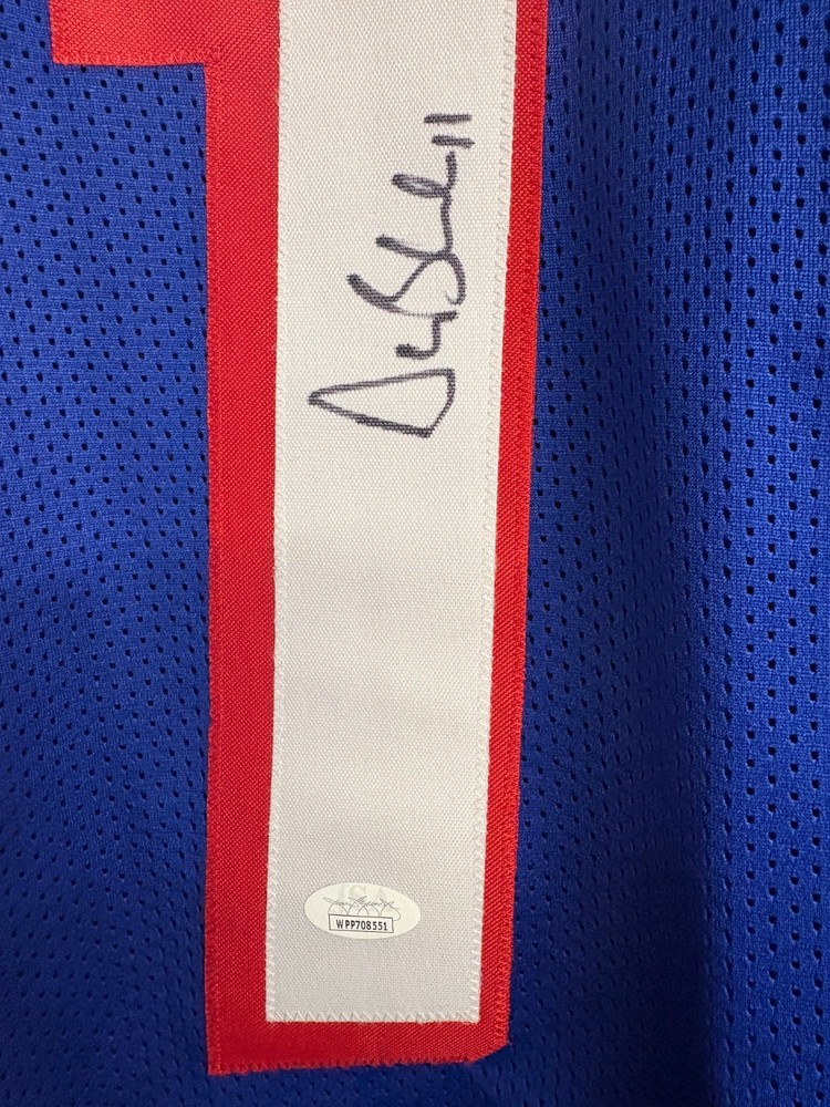Drew Bledsoe Signed Jersey Patriots JSA Authenticated