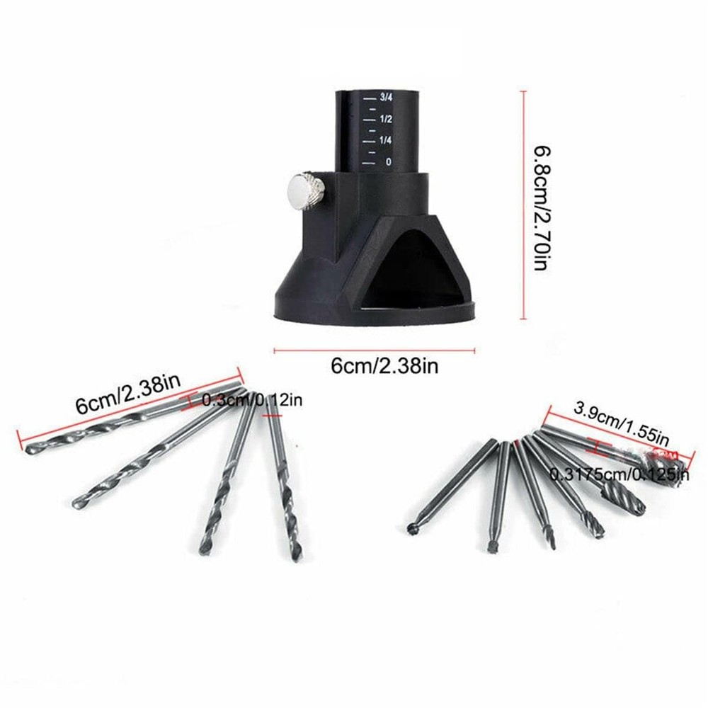 HomeSoGood Router Drill Bits Tool Bit Kit Cutting Guide 60 millimeters