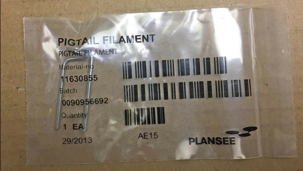 Electro-Graph Plansee Pigtail Filament