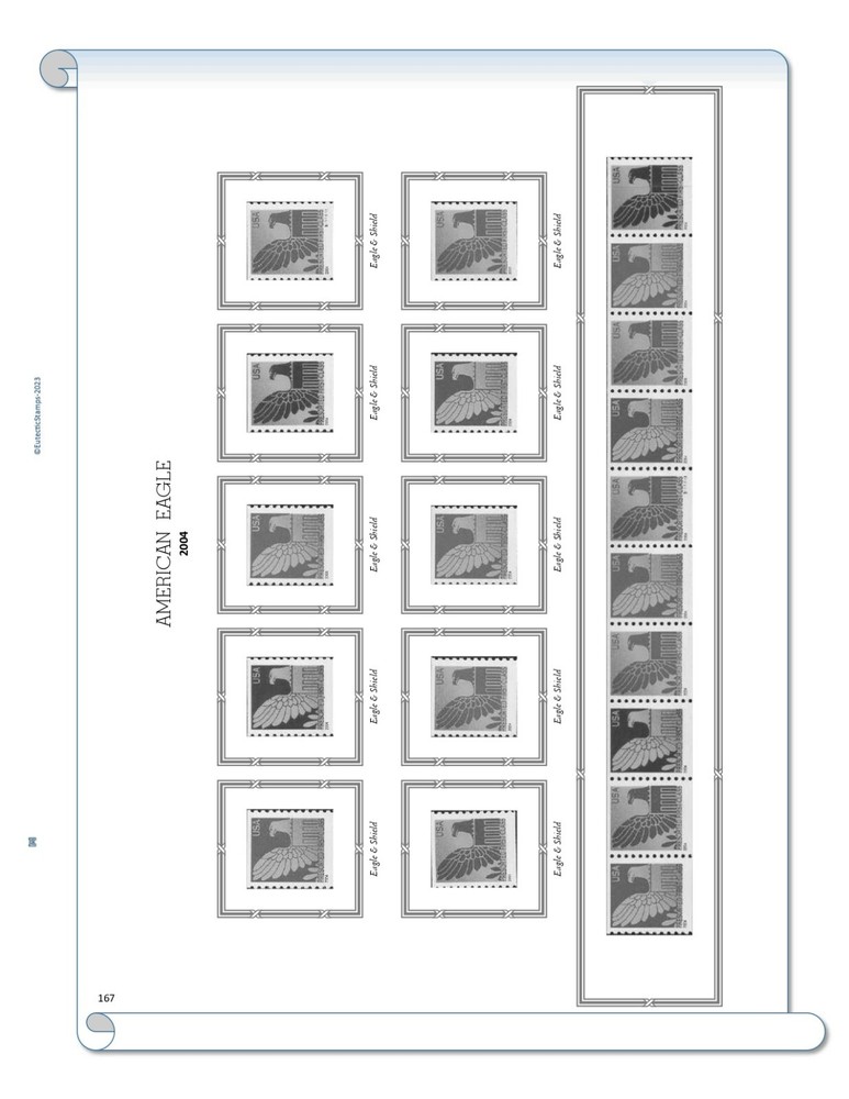2004 U.S. Regular Issue Singles COMPLETE Supplement (White Ace Alternative)
