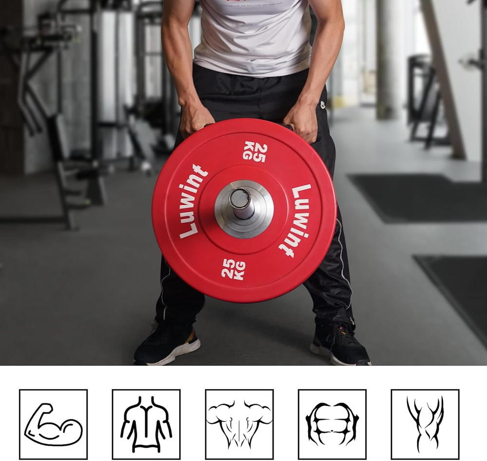 Solid T-Bar Row Handle Attachment, 2" Olympic Barbell Landmine Row Handle for Ho