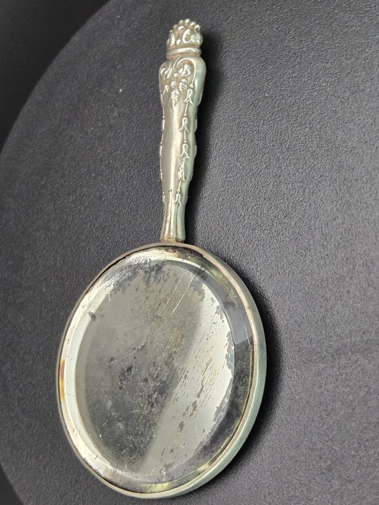 Miniature Sterling Silver Mirror