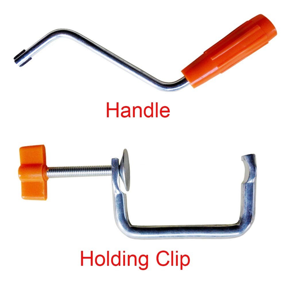 Durable Pasta Machine Holder Replacement, Metal Home Kitchen Accessory (Handle)