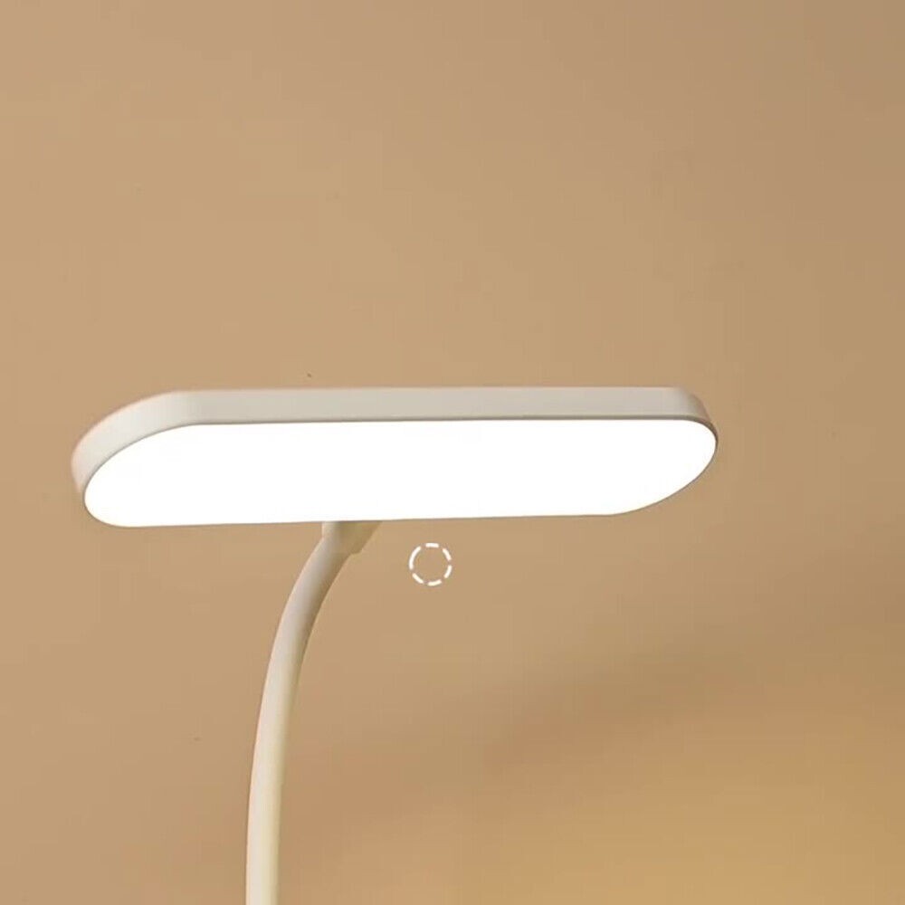 USB LED Desk Light Dimmable Bedside Reading Lamp Rechargeable Touch Control USA