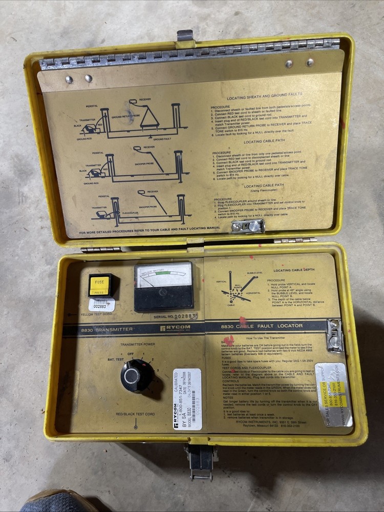 Rycom 8830 Cable Fault Locator