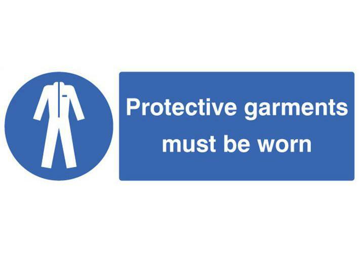 RT06096 PROT GARMENT SIGNAL MUST BE WORN HARD PLASTIC 15212M