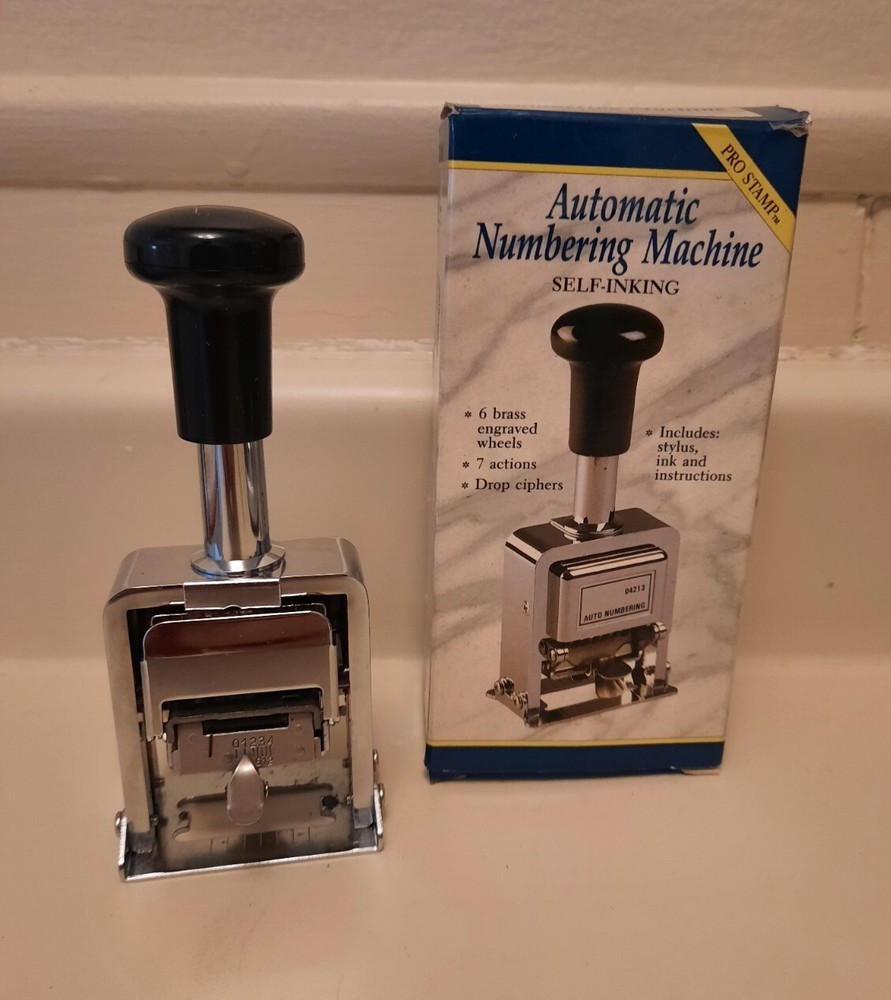Rogers Automatic Numbering Machine