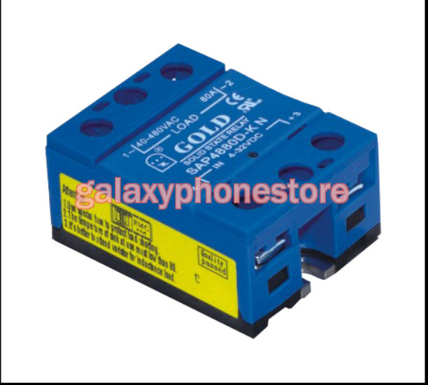 1PC Fit For GOLD Single phase AC covered Solid-state relay SAP4805D-K