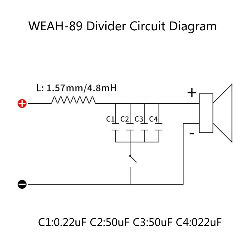 Speaker Crossover Pure Bass Frequency Divider Crossovers Filters