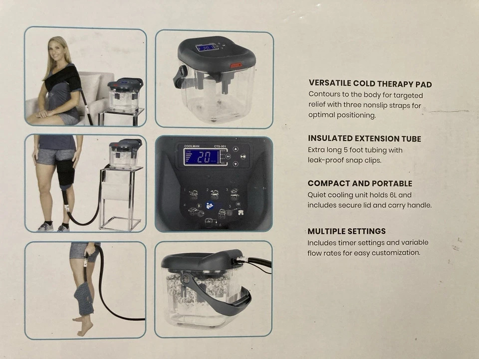 Vive Ice Machine Knee & Shoulder Wrap - NEW