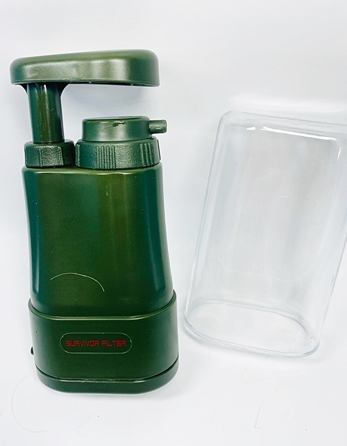 Survivor Filter PRO-LE Hand Pump Camping Water Filtration System