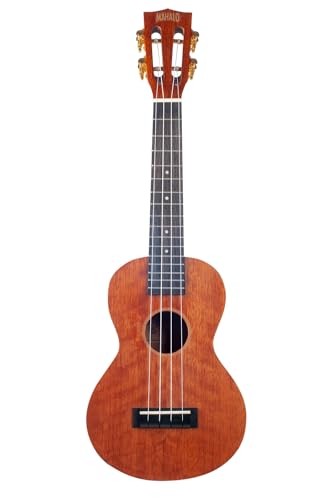 Mahalo MJ2-TBR Java Concert Ukulele. Trans Brown