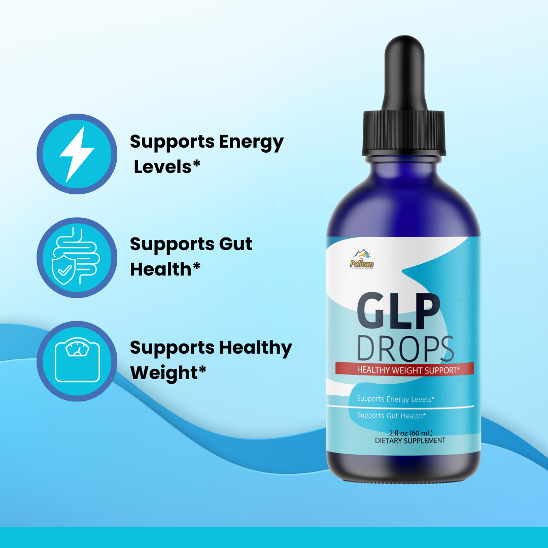 GLP DROPS - Amino Diet Drops- Keto & Weight Support- 2 Bottles- 120ml (2fl oz)