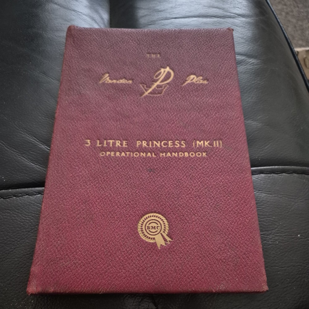 3 Litre princess (mk 2) 1923 Operational Handbook