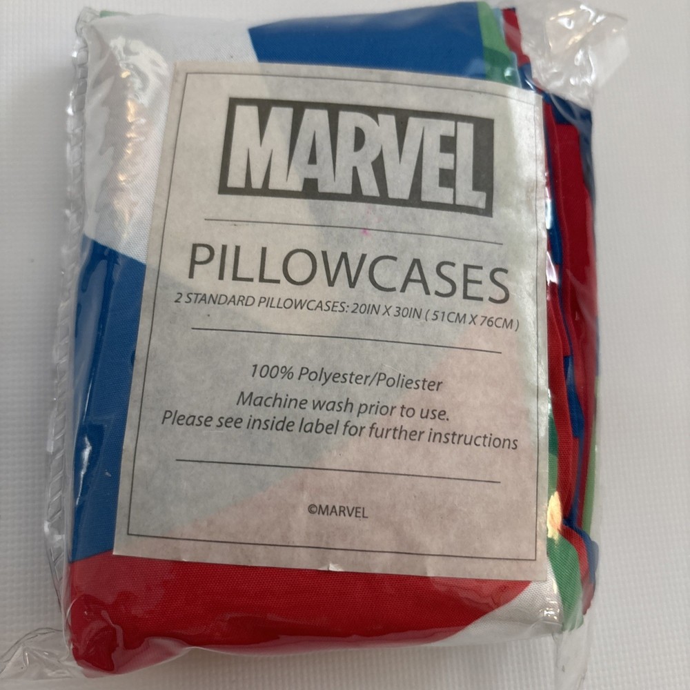Marvel Superhero 2pcs Standard Pillowcase