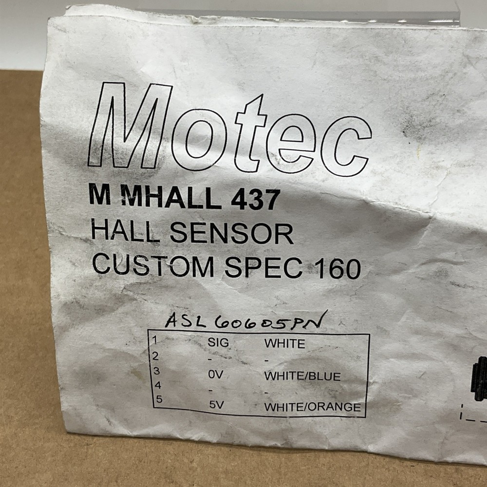 Motec M MHALL 437 Hall Sensor Custom SPEC 160
