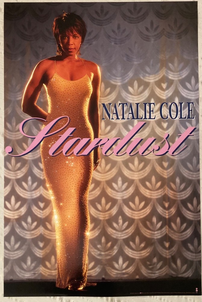 Natalie Cole 1996 Promo Poster Stardust