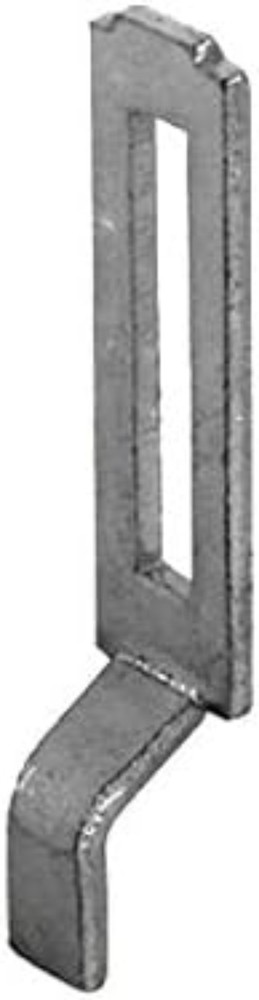 Zinc-Coated Adjustable Sliding Screen Door Latch - 2 Pack for Added Security