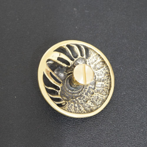 Solid Brass Conchos Decor Leather Craft Skull Rivet Stud Punk Screw Back