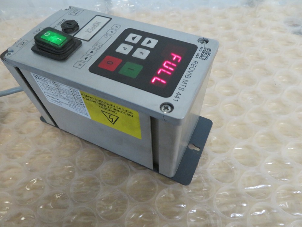 REO REOVIB MTS 411 Variable Frequency Hopper Controller 110/240VAC (18675)