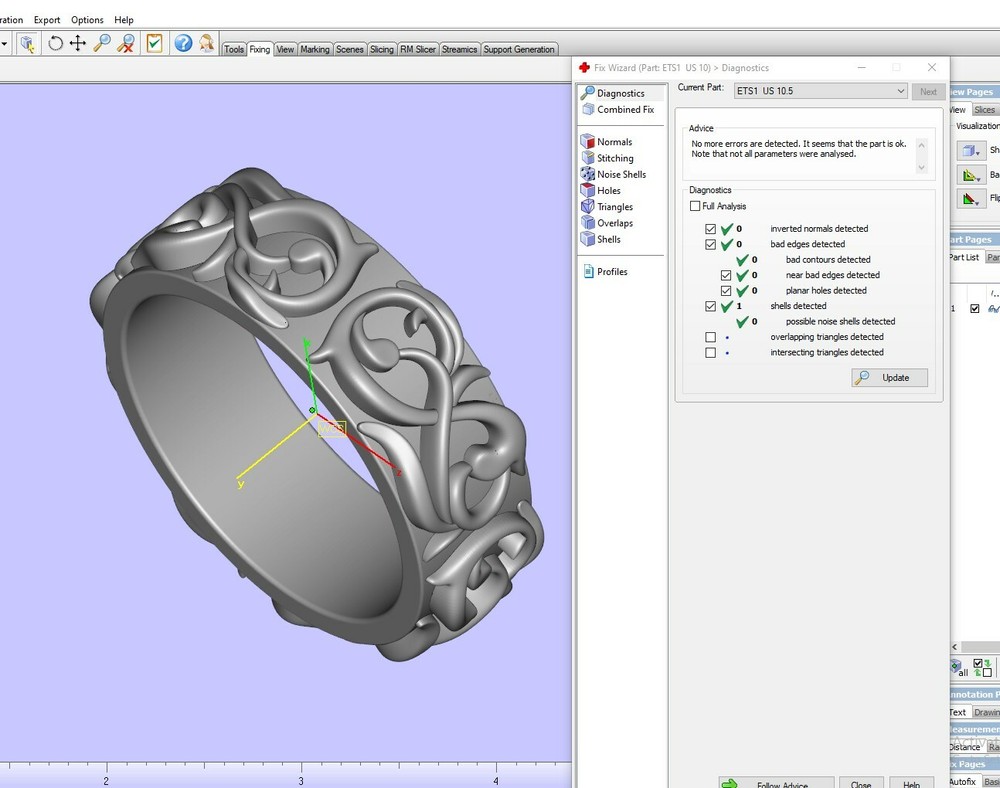 Pattern Ring Band Gothic Badass Bikers Men Ring Model-ETS1 3D print model.