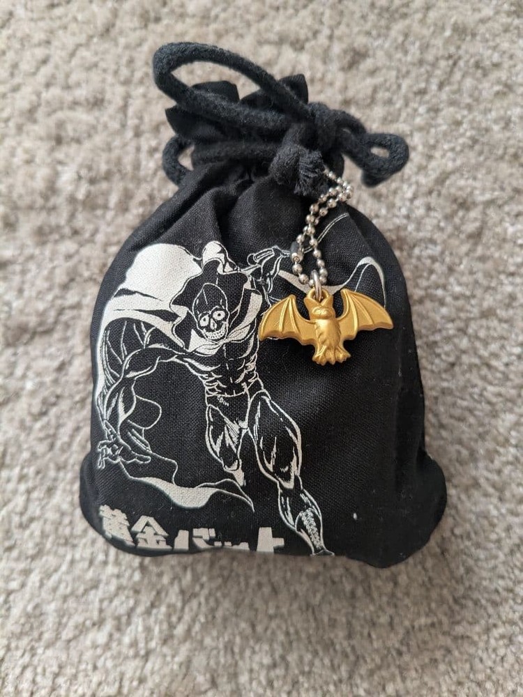 Golden Bat Laughing Bag