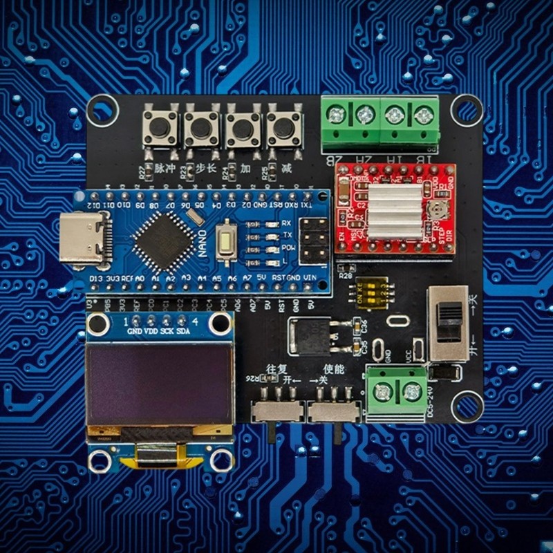 Advanced Chip Stepper Motor Control Module Board For Automation