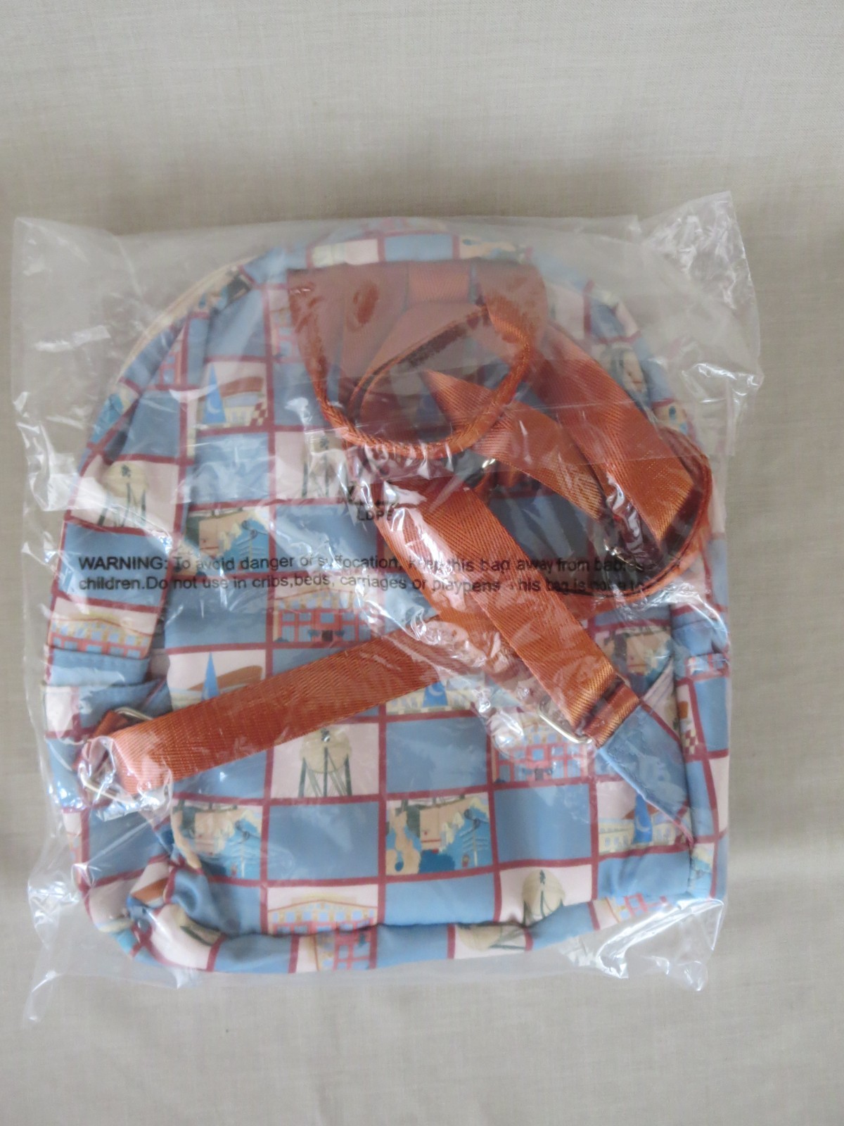 New with Tag Walt Disney Company Studios Backpack Store Icon All Over Print AOP