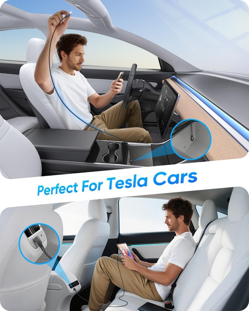 Right Angle USB C Cable 2-Pack 3.3FT 60W Fast Charge Braided 90° Type-C Data PD