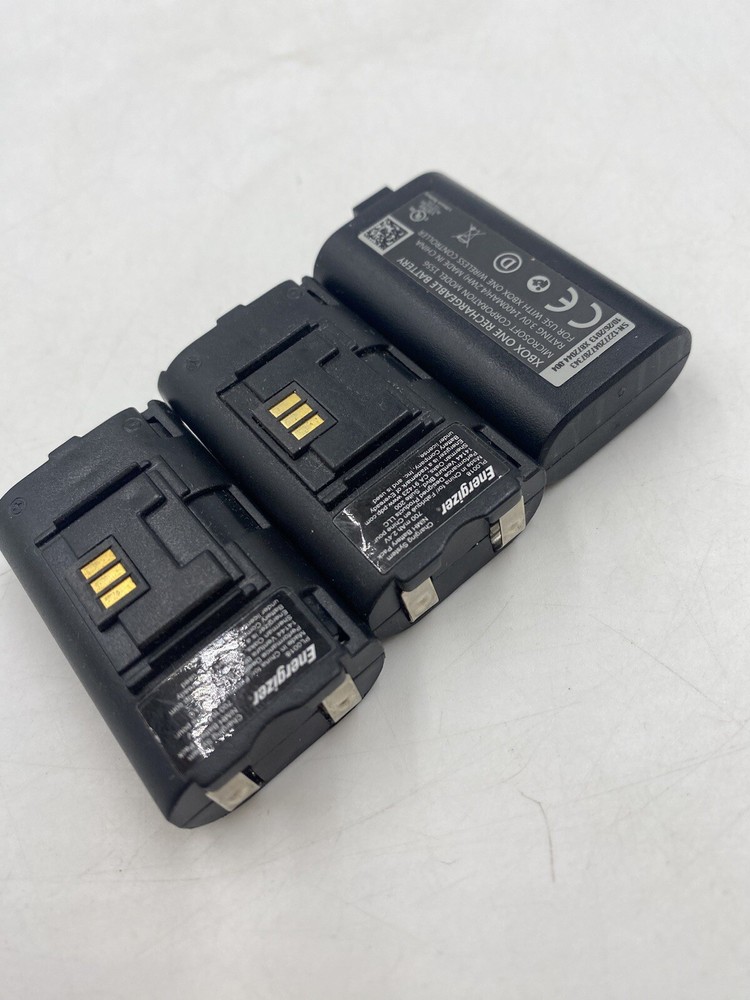 Untested Controller Battery Packs Charging Microsoft Xbox & Energizer - Lot Of 3