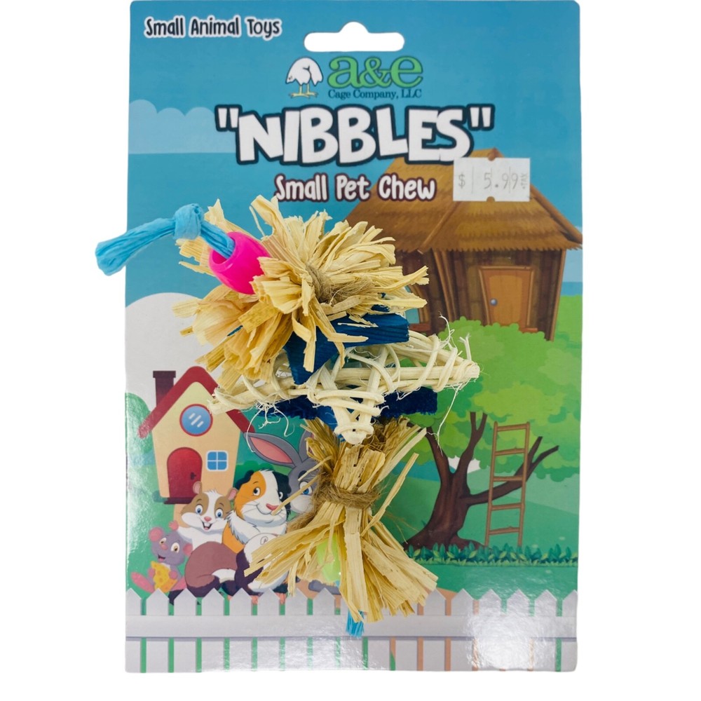 A&E Nibbles small pet chew/ small animal toy  For Hamster Rabbit Guinea Pig Gerb