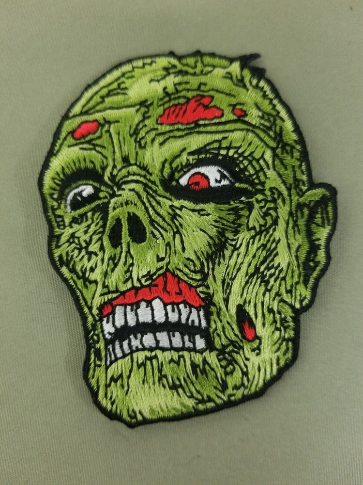 Zombie Embroidered patch
