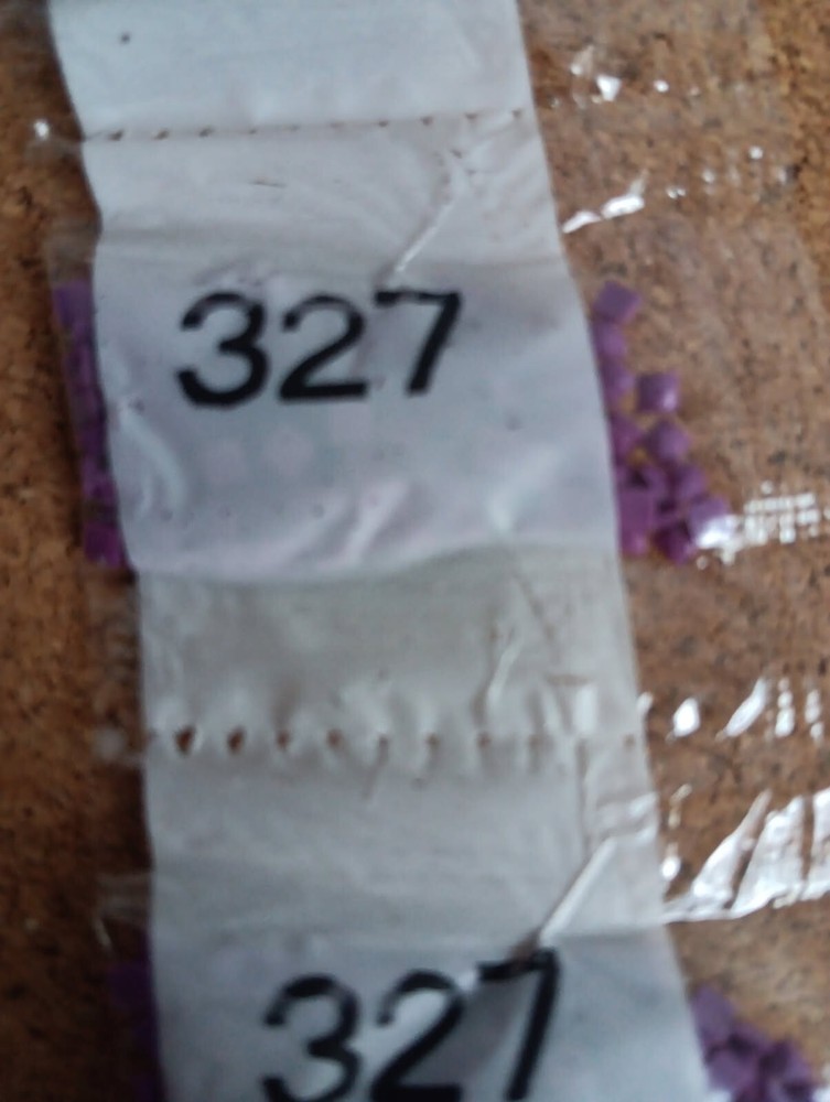 diamond painting replacement drills dmc 327 square