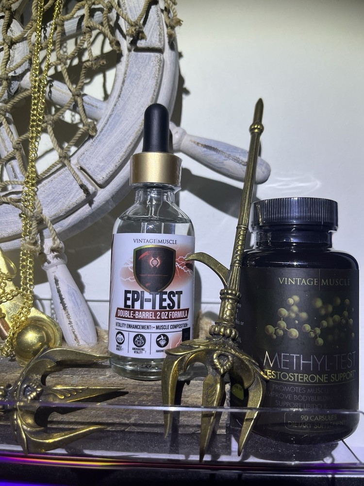 Epi/AlphaTest Stack 2 Step Precursor 2 Epi Andro5DHEA By Vintage Muscle 💪 🔥