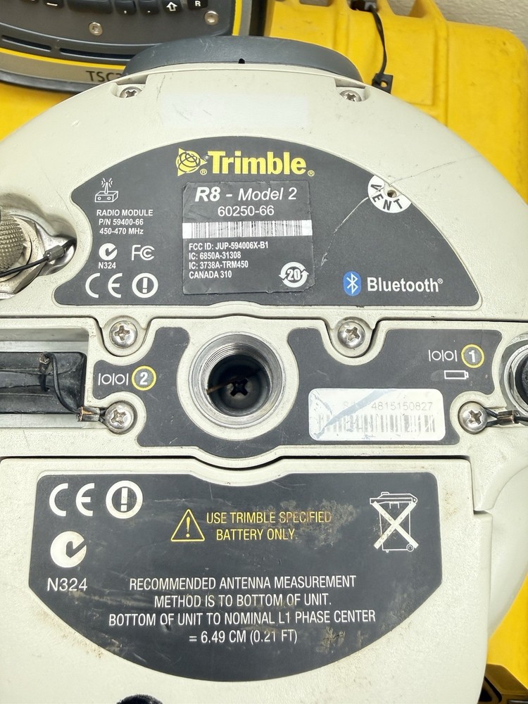Trimble R8 Model 2GPS Base Rover RTK System 450-470MHz / Trimble TSC3 Controller