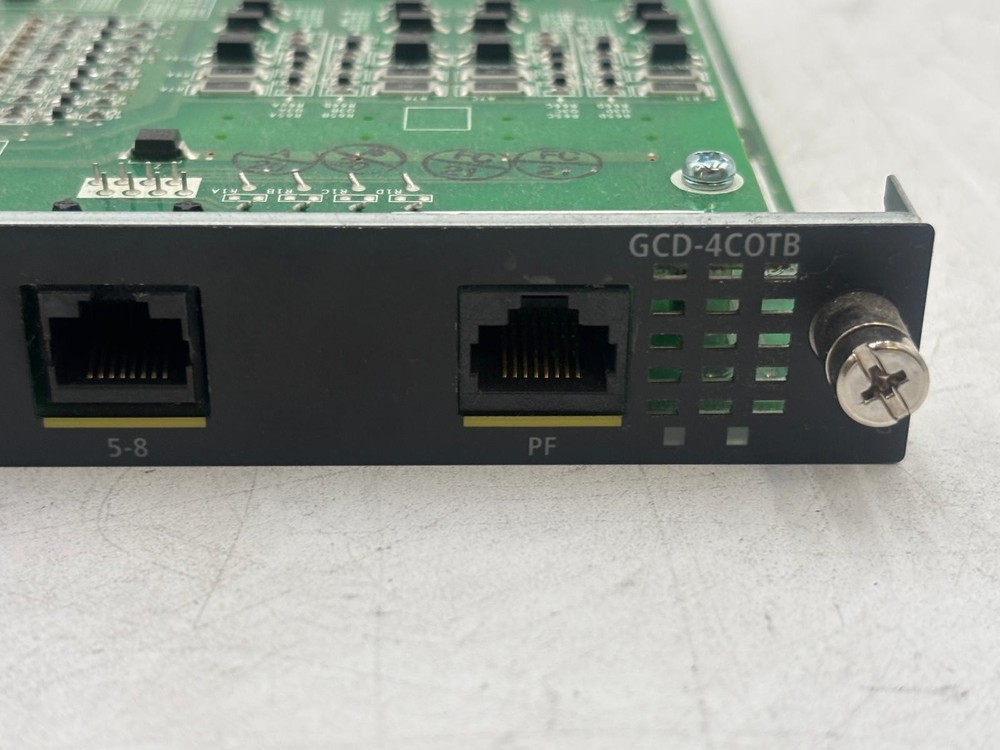 NEC GCD-4COTB Analog Trunk Card w/ GPZ-4COTF