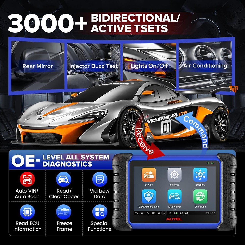 2026 Autel MaxiIM IM508S IMMO Key Programming Tool All System Diagnostic Scanner