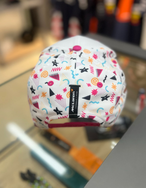 HOT McLaren F1 Lando Norris Miami GP Special Edition White Team Cap - NEW 2026