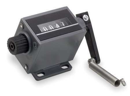 Dayton 6X157 Counter, Mechanical, Mounting: Base
