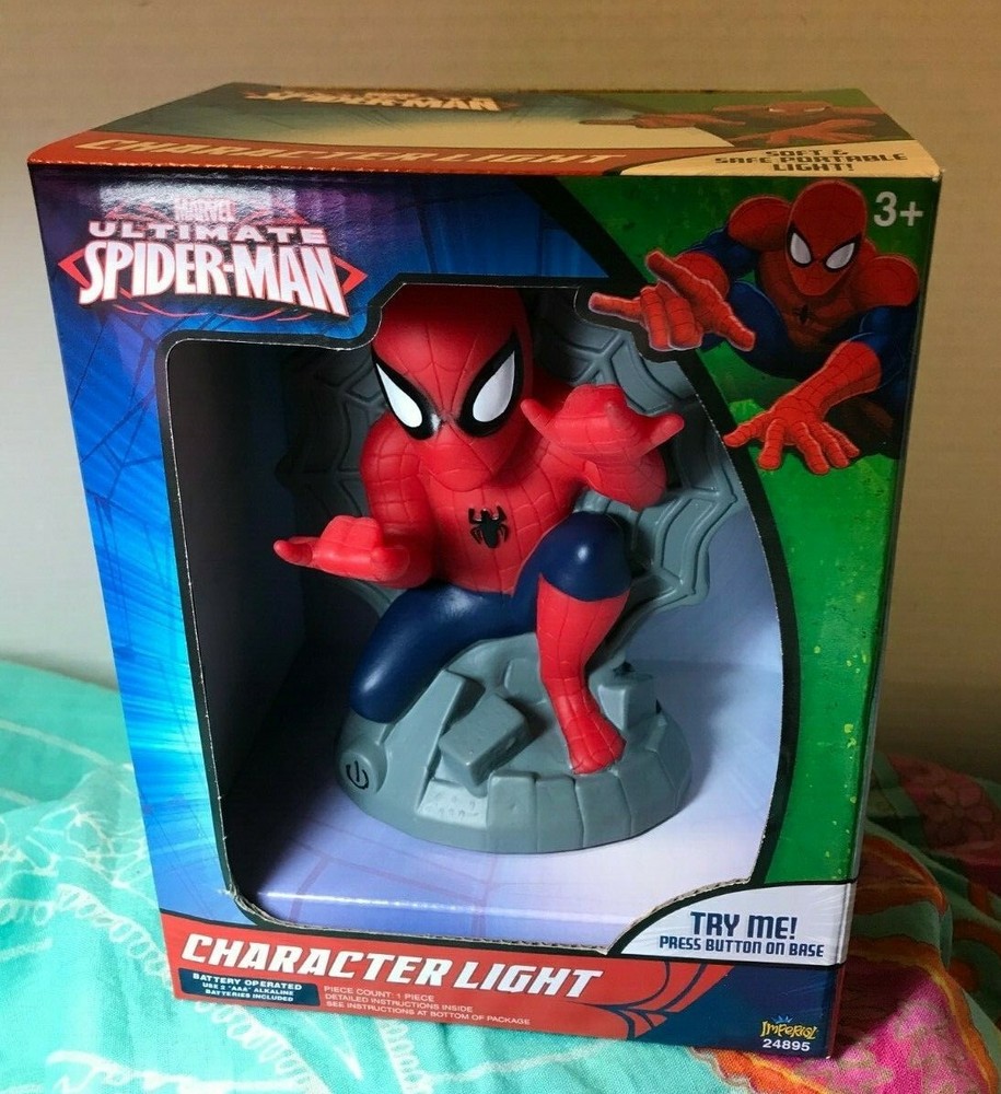 NEW ~ IMPERIAL ~ MARVEL ULTIMATE SPIDER-MAN ~ CHARACTER LIGHT ~ AGE 3+
