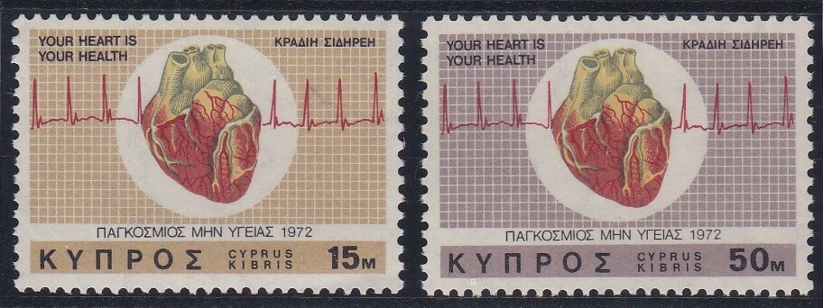 Cyprus #378-379 MNH