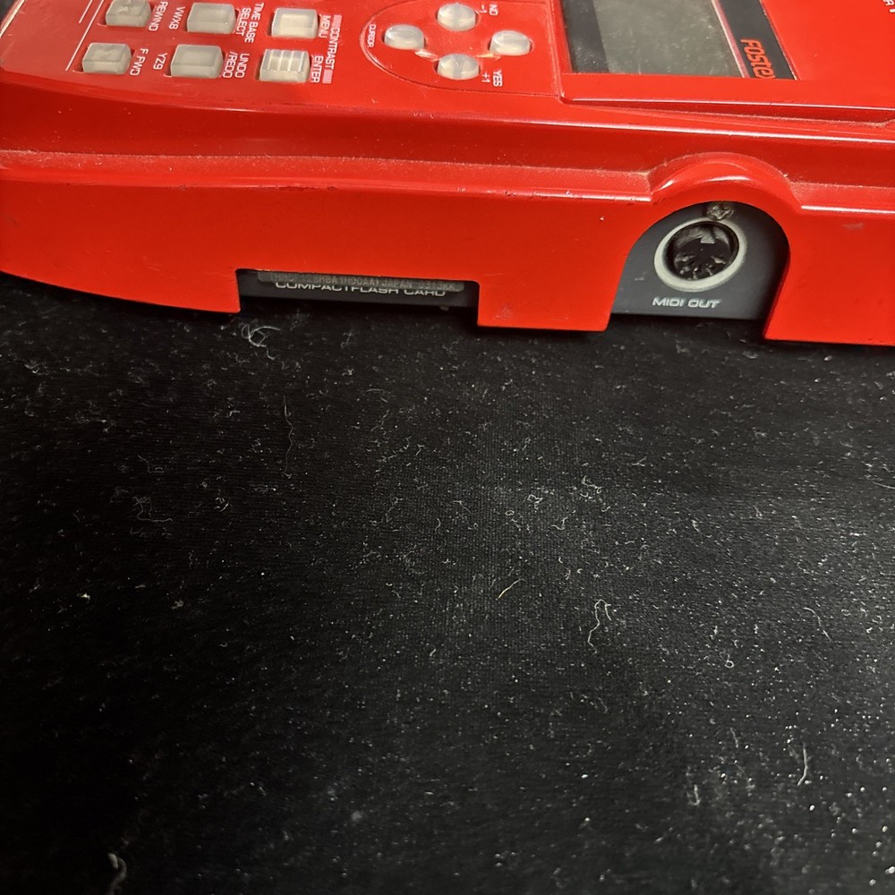 Fostex MR-8 Digital Multitracker , no power supply missing button!! Parts or fix