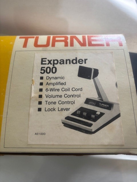 Turner CB Expander 500 Microphone 5 pin