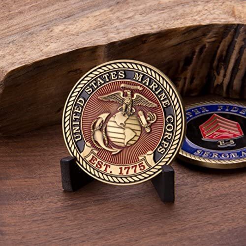 United States Marine Corps Sergeant E5 Challenge Coin