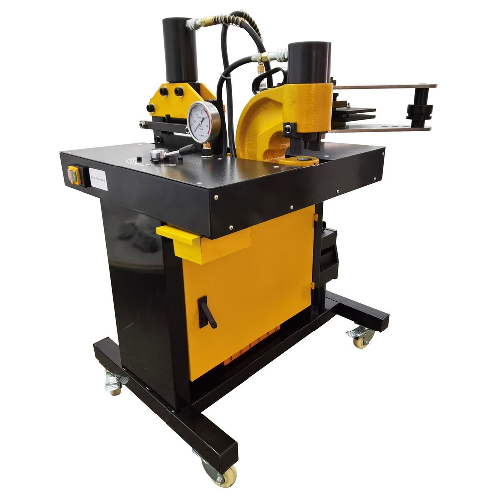 5in1 Multifunctional Busbar Processor 110V 750W Bus Processing Machine 55ton Knu