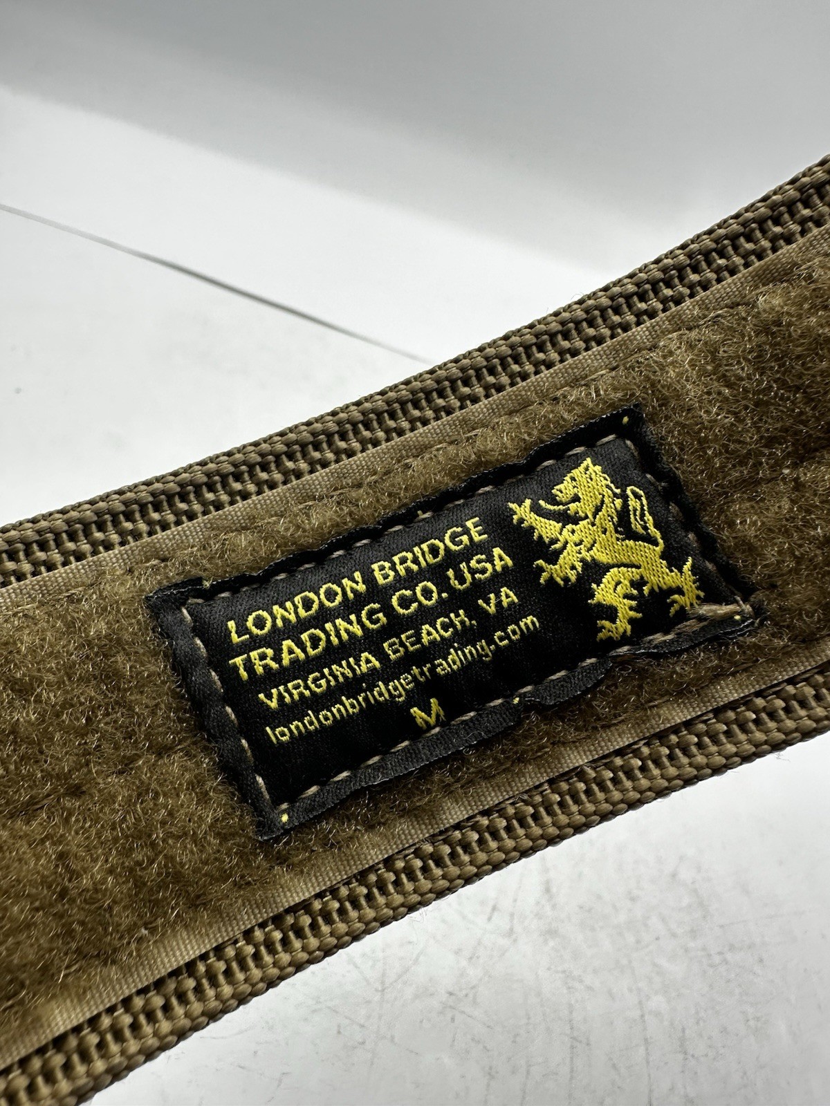 London Bridge Trading LBT-0601A-M Medium Coyote Brown Duty Belt Safety Buckle