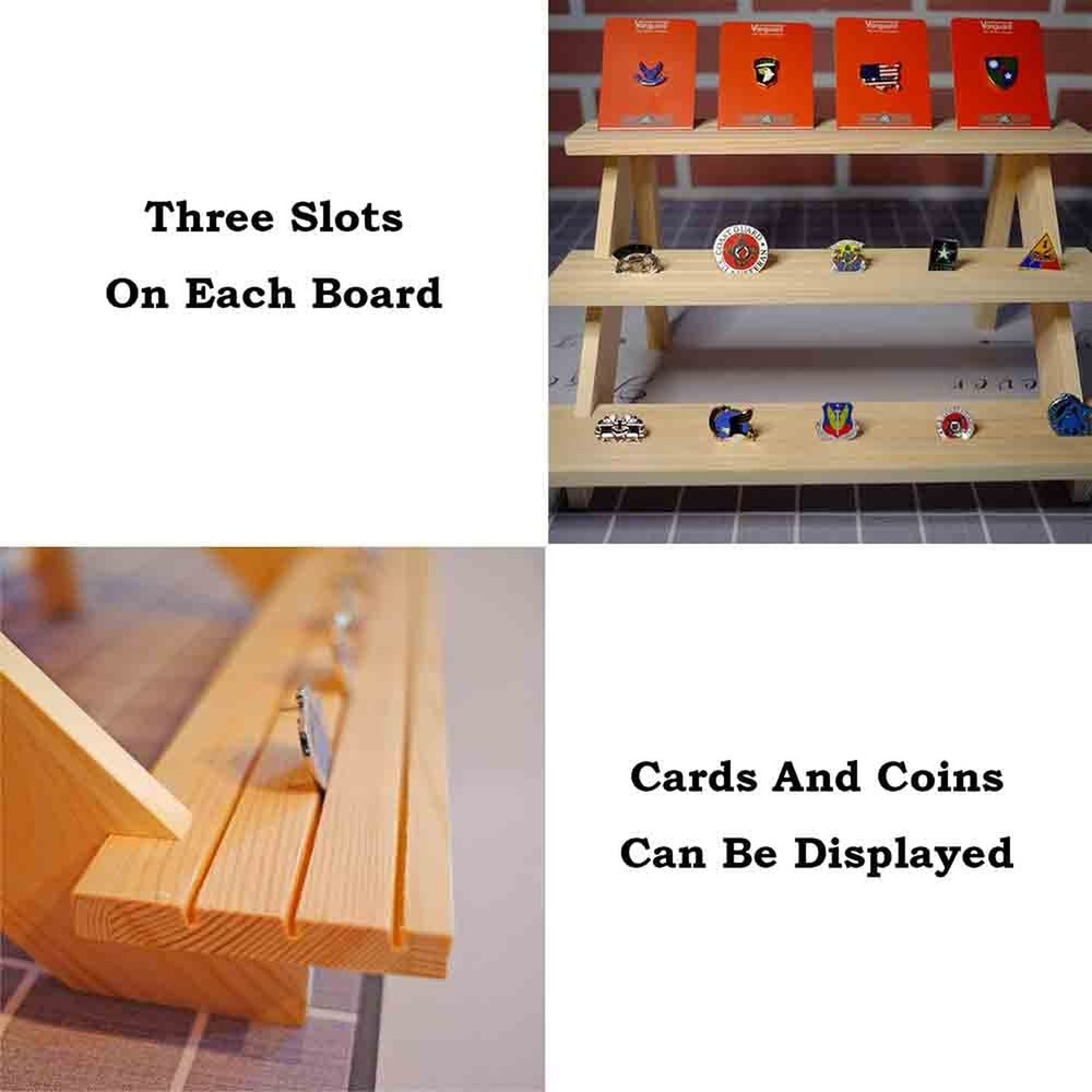 3 Steps Display Riser, Earring Display Stands, Showcase Cascading Merchandise...