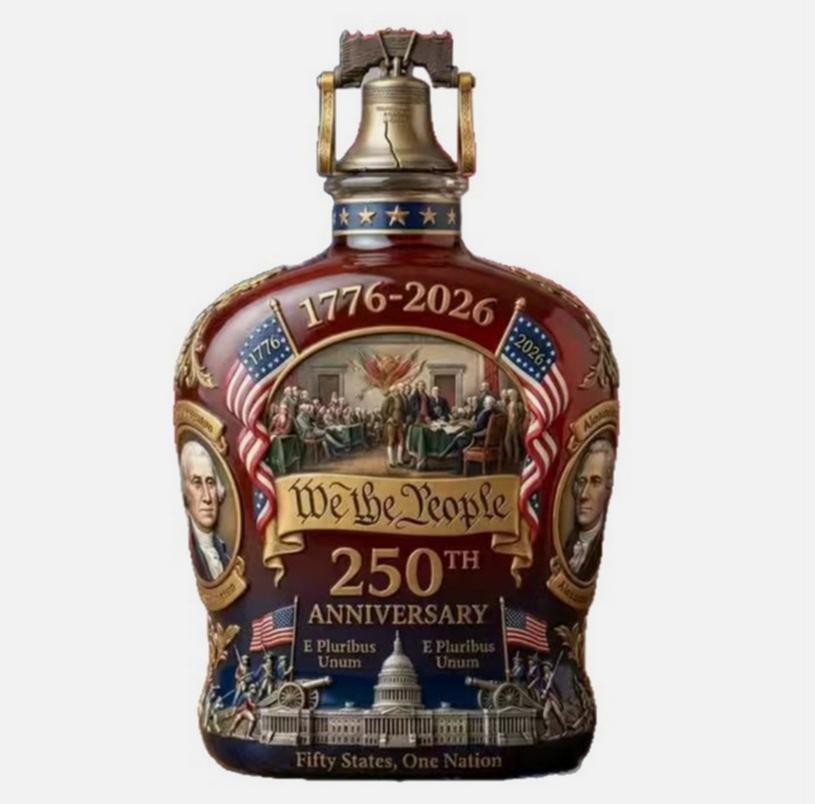 Whiskey Bottle America Us 250Th Anniversary We The People 2026 Whiskey Bottle