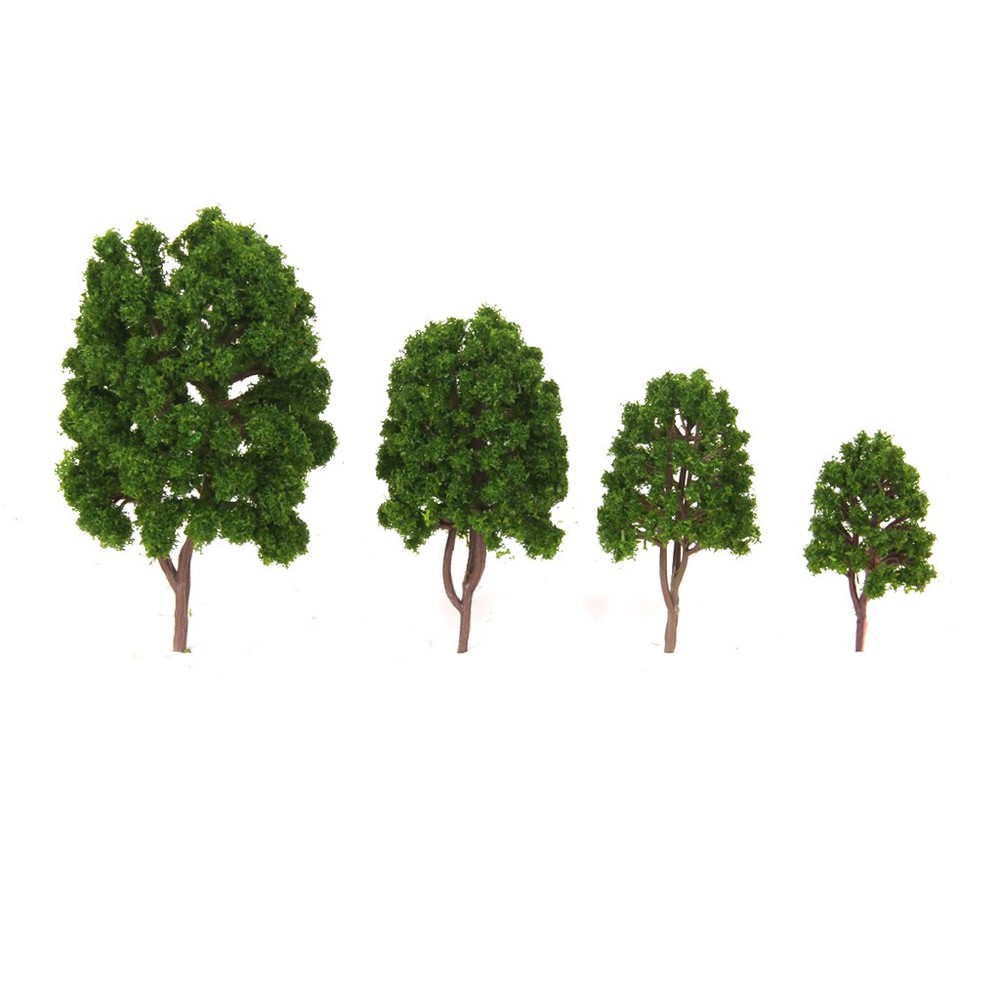 20 Train Layout Model Tree 1:75 HO For Diorama Scenery