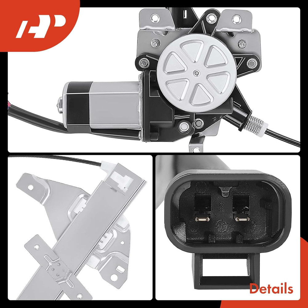 2000-2005 Impala Front Left Driver Side Window Regulator–Compatible